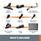 Worx Power Share 20V Trimmer and Blower Combo Kit, Battery and Charger Included WG916 - alternate 8